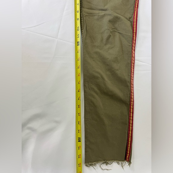 Velvet By Graham Spencer Olive Green Pants With Track Stripe Women’s‎ Size 6 - Picture 7 of 9